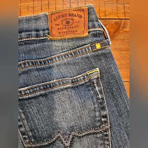 LUCKY BRAND VINTAGE 90S WOMEN'S SWEET & STRAIGHT DENIM JEANS SIZE 6 - Picture 11 of 15